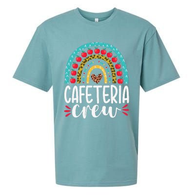 Cafeteria Crew School Lunch Lady Appreciation Back To School Sueded Cloud Jersey T-Shirt