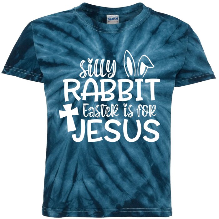 Christians Cute Silly Rabbit Easter Is For Jesus Kids Tie-Dye T-Shirt