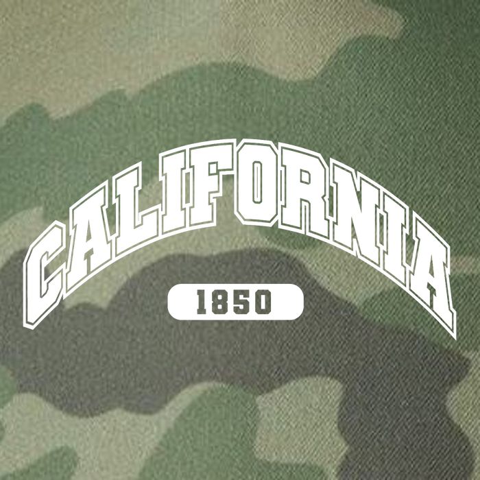 California Collegiate Style 1850 Legacy Tie Dye Trucker Hat