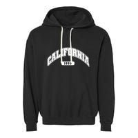 California Collegiate Style 1850 Garment-Dyed Fleece Hoodie