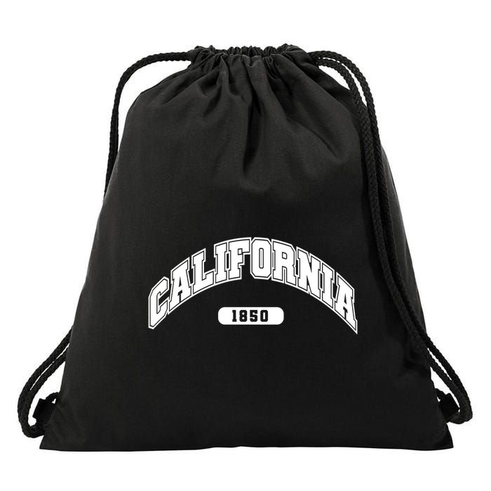 California Collegiate Style 1850 Drawstring Bag