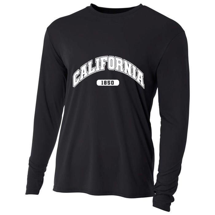 California Collegiate Style 1850 Cooling Performance Long Sleeve Crew