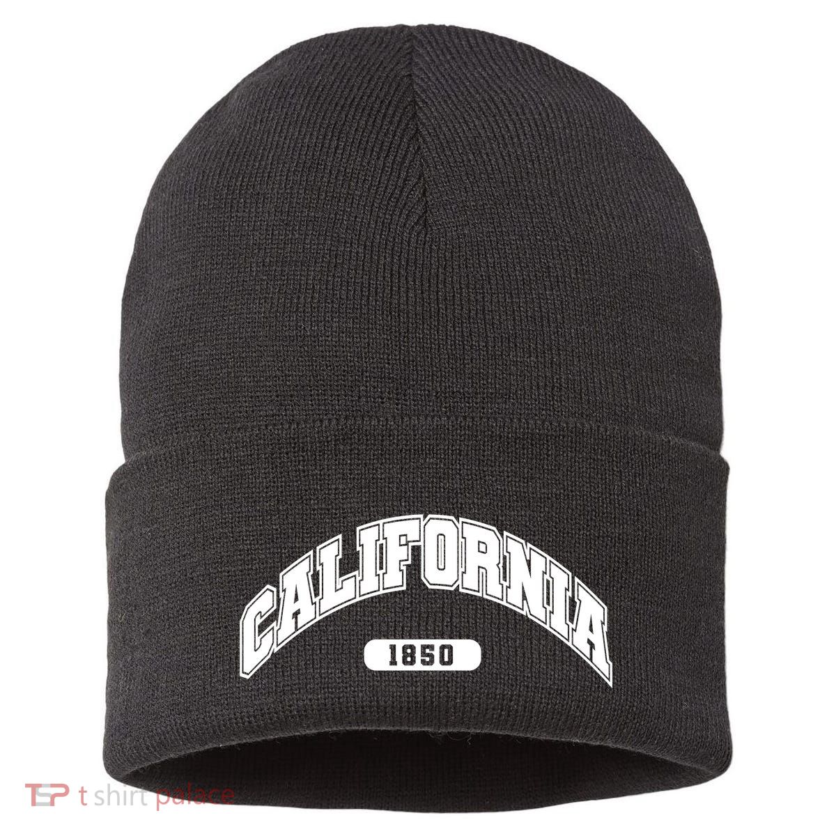 California Collegiate Style 1850 Sustainable Knit Beanie