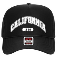 California Collegiate Style 1850 Hat