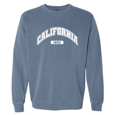 California Collegiate Style 1850 Garment-Dyed Sweatshirt