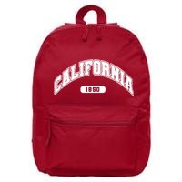 California Collegiate Style 1850 16 in Basic Backpack