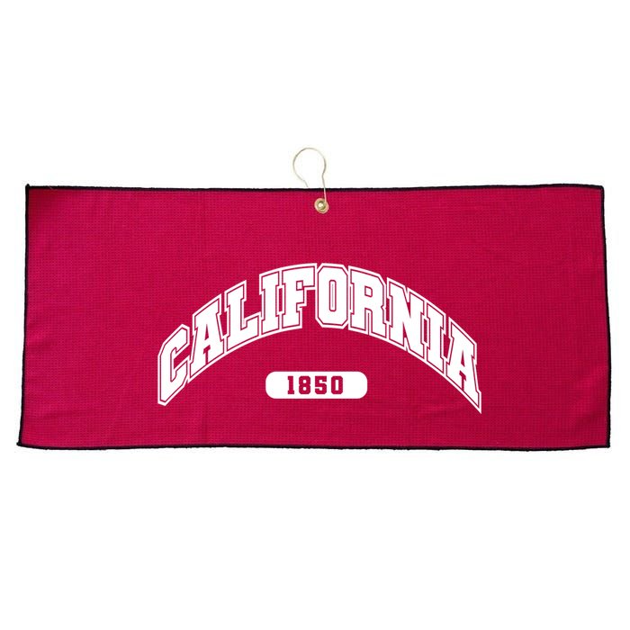 California Collegiate Style 1850 Large Microfiber Waffle Golf Towel