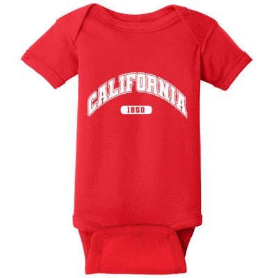 California Collegiate Style 1850 Baby Bodysuit