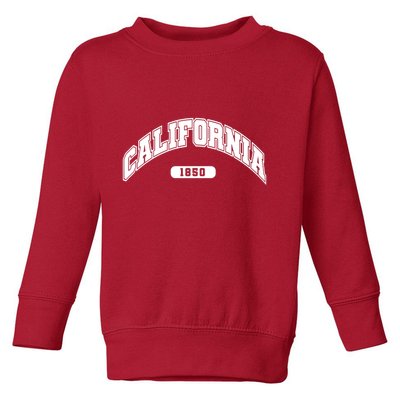 California Collegiate Style 1850 Toddler Sweatshirt