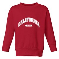 California Collegiate Style 1850 Toddler Sweatshirt