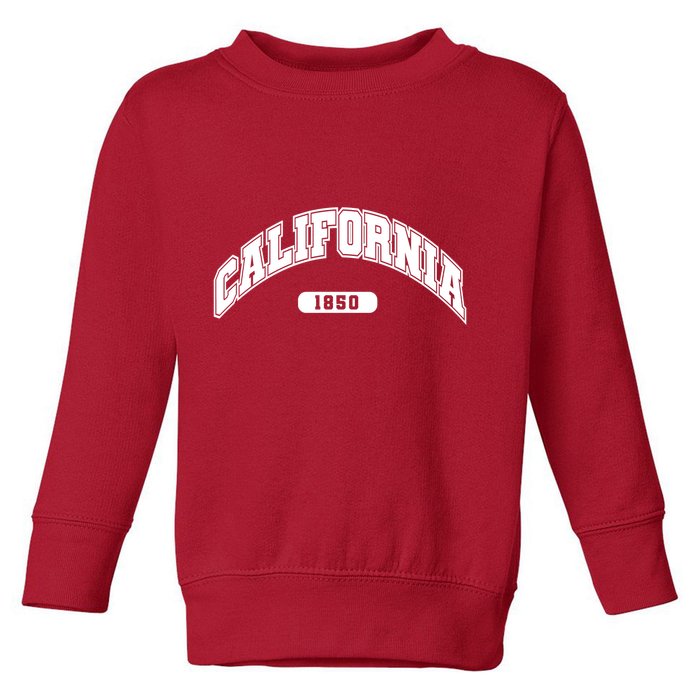 California Collegiate Style 1850 Toddler Sweatshirt