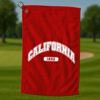 California Collegiate Style 1850 Golf Towel