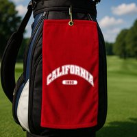 California Collegiate Style 1850 Golf Towel