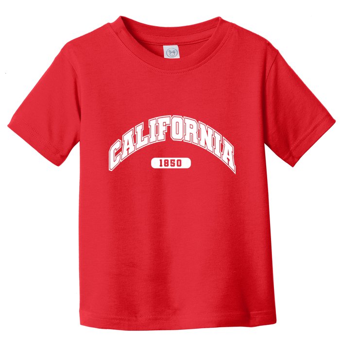 California Collegiate Style 1850 Toddler T-Shirt