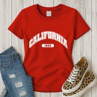 California Collegiate Style 1850 Womens T-Shirt
