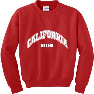 California Collegiate Style 1850 Kids Sweatshirt