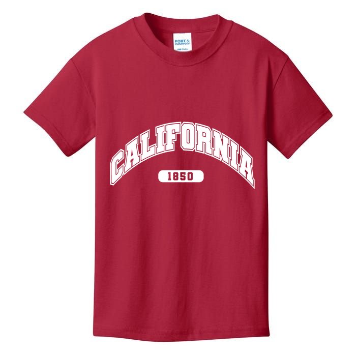 California Collegiate Style 1850 Kids T-Shirt
