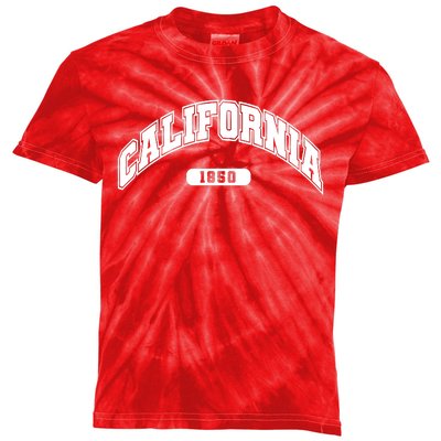 California Collegiate Style 1850 Kids Tie-Dye T-Shirt