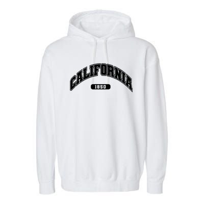 California Collegiate Style 1850 Garment-Dyed Fleece Hoodie