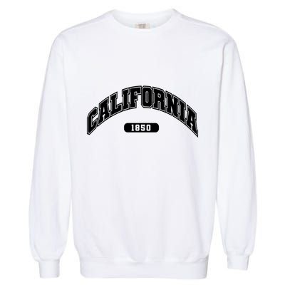 California Collegiate Style 1850 Garment-Dyed Sweatshirt