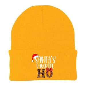 Cute Cheetah SantaS Favorite Ho Christmas S Gift Knit Cap Winter Beanie