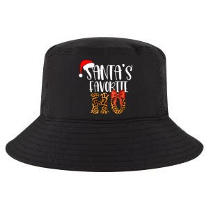 Cute Cheetah SantaS Favorite Ho Christmas S Gift Cool Comfort Performance Bucket Hat