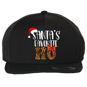 Cute Cheetah SantaS Favorite Ho Christmas S Gift Wool Snapback Cap