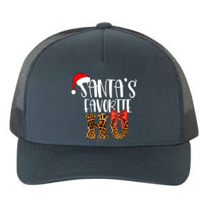 Cute Cheetah SantaS Favorite Ho Christmas S Gift Yupoong Adult 5-Panel Trucker Hat