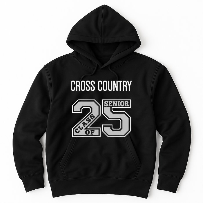 Cross Country Senior Class Of 2025 Xc Class 25 Team Swag Hoodie