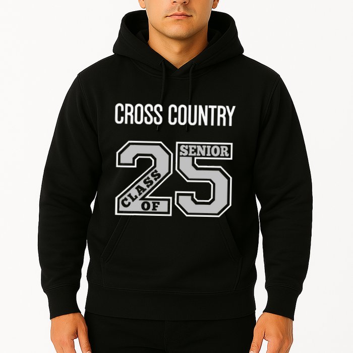 Cross Country Senior Class Of 2025 Xc Class 25 Team Swag Hoodie