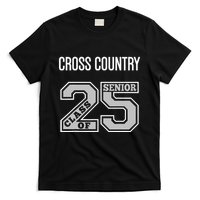 Cross Country Senior Class Of 2025 Xc Class 25 Team Swag T-Shirt