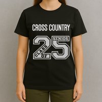 Cross Country Senior Class Of 2025 Xc Class 25 Team Swag T-Shirt