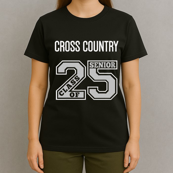 Cross Country Senior Class Of 2025 Xc Class 25 Team Swag T-Shirt