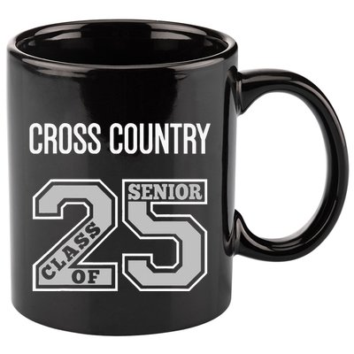 Cross Country Senior Class Of 2025 Xc Class 25 Team Swag 11oz C Handle Ceramic Mug