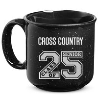 Cross Country Senior Class Of 2025 Xc Class 25 Team Swag 15oz Campfire Ceramic Mug