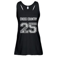 Cross Country Senior Class Of 2025 Xc Class 25 Team Swag Ladies Essential Flowy Tank
