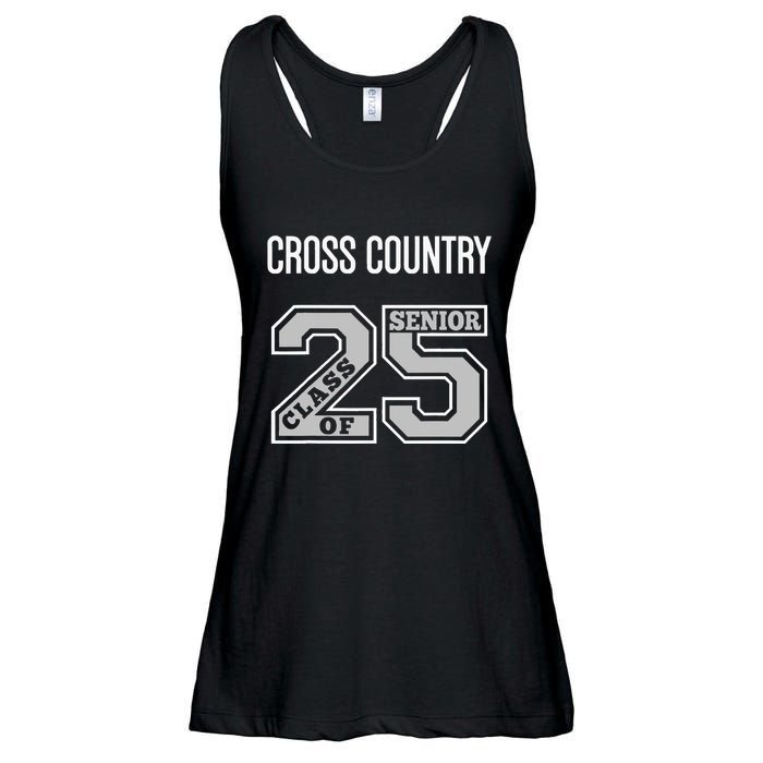 Cross Country Senior Class Of 2025 Xc Class 25 Team Swag Ladies Essential Flowy Tank