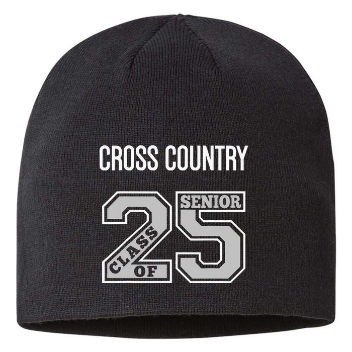 Cross Country Senior Class Of 2025 Xc Class 25 Team Swag Sustainable Beanie