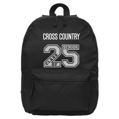 Cross Country Senior Class Of 2025 Xc Class 25 Team Swag 16 in Basic Backpack