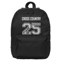 Cross Country Senior Class Of 2025 Xc Class 25 Team Swag 16 in Basic Backpack