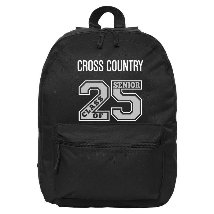 Cross Country Senior Class Of 2025 Xc Class 25 Team Swag 16 in Basic Backpack