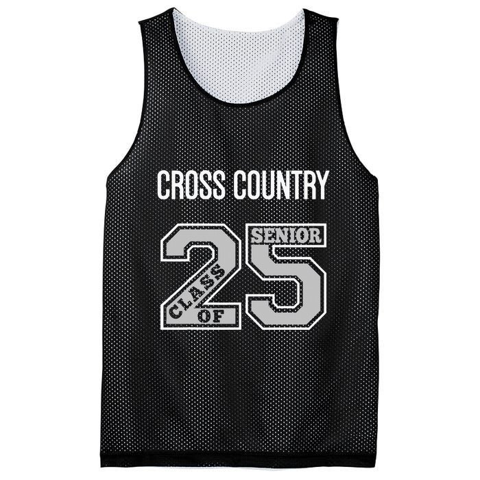 Cross Country Senior Class Of 2025 Xc Class 25 Team Swag Mesh Reversible Basketball Jersey Tank