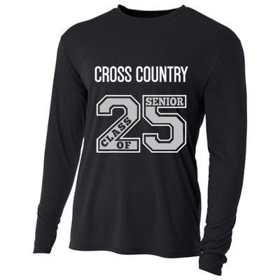 Cross Country Senior Class Of 2025 Xc Class 25 Team Swag Cooling Performance Long Sleeve Crew