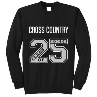 Cross Country Senior Class Of 2025 Xc Class 25 Team Swag Tall Sweatshirt