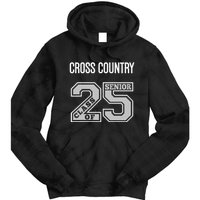 Cross Country Senior Class Of 2025 Xc Class 25 Team Swag Tie Dye Hoodie