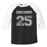 Cross Country Senior Class Of 2025 Xc Class 25 Team Swag Toddler Fine Jersey T-Shirt