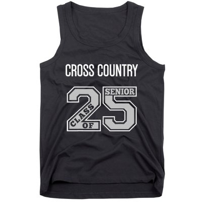 Cross Country Senior Class Of 2025 Xc Class 25 Team Swag Tank Top