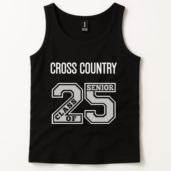 Cross Country Senior Class Of 2025 Xc Class 25 Team Swag Tank Top