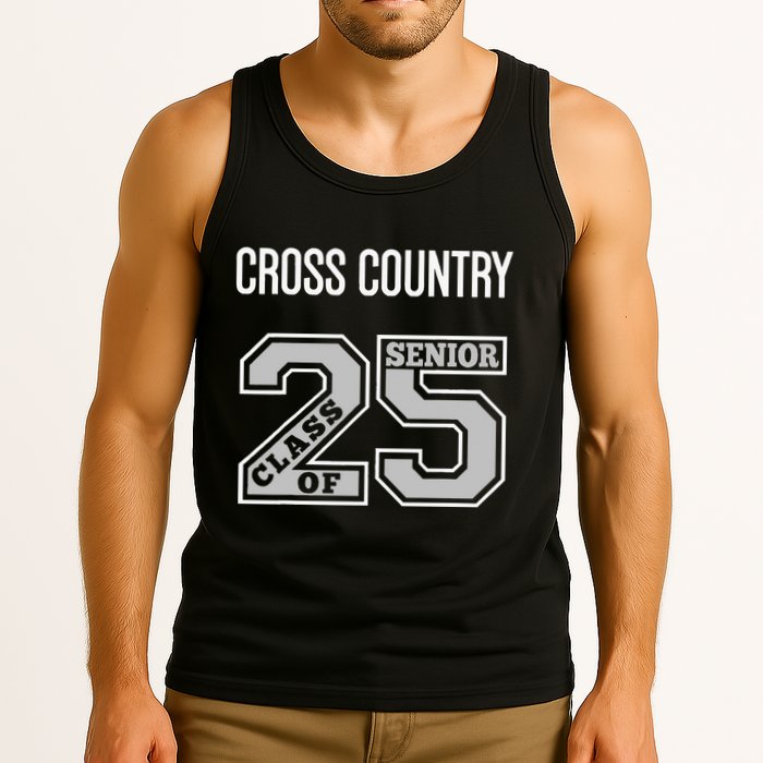 Cross Country Senior Class Of 2025 Xc Class 25 Team Swag Tank Top