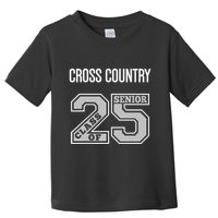Cross Country Senior Class Of 2025 Xc Class 25 Team Swag Toddler T-Shirt